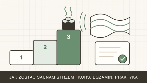 Jak zostać saunamistrzem w Polsce — krok po kroku